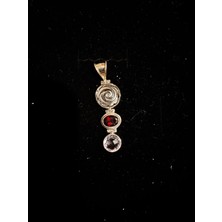 Taze Dükkan 925 Ayar Rose Royale Gümüş Kolye Ucu