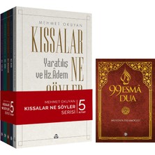 Düşün Yayıncılık Mehmet Okuyan Kıssalar Ne Söyler 5 Kitap Takım - 99 Esma Dua Cep Boy