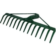 Normadia Sağlam Çelik Tırmık, Bahçe Düzenleme Için 14 Dişli Tırmık