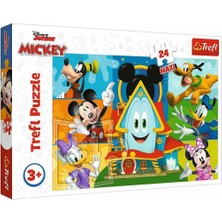 Najmaddin PUZZLE-14351 Maxi Mickey Mouse 24 Parça Çocuk Puzzle