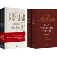 Düşün Yayıncılık Mehmet Okuyan Kıssalar Ne Söyler 5 Kitap Takım - Kısa Surelerin Tefsiri Büyük Boy 2 Cilt Takım