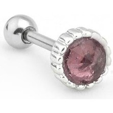 The Originals Çelik Tragus Piercing Yuvarlak Figürlü Zirkon Taşlı