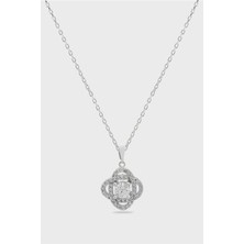 The Originals Zirkon Elips Figürlü Kolye 45 cm