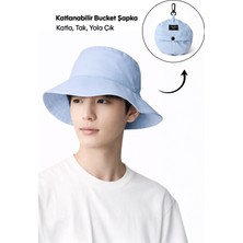 Ecrou Charm Bucket Şapka Bebe Mavi