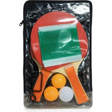Nasyonel Toys Masa Tenisi Seti 2 Raket + 3 Top | Ping Pong Oyun Seti | Çocuk ve Yetişkinler Için
