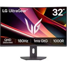 Lg Ultragear™ G6 31.5" 32G600A-B 180Hz 1ms(gtg) Qhd Va Curved Pivot Gaming Monitör