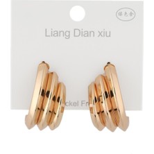 The Originals Ithal Vip Gold Renk Küpe (Çap 3,5 Cm)