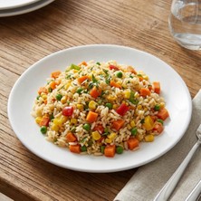 Külsan D3117.PW - Diamond 6'lı Beyaz Yuvarlak Tatlı ve Pasta Tabak Seti 17 cm, Thermoset Melamin