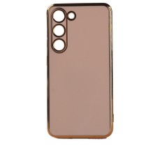 ZM Store Galaxy S23 Plus Uyumlu Kılıf Parlak Kenarlı Kamera Korumalı Bark Kapak