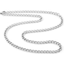 The Originals Erkek 316L Çelik Zincir Kolye 60 cm 5 mm Genişlik