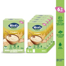 Hero Baby 5 Tahıllı Sütsüz 200G X4