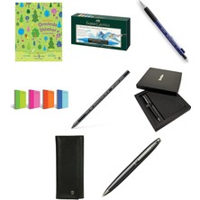 Faber-Castell Albrecht Dürer Suluboya Markör Seti 5’li, Çift... +7 Parça Fırsat Seti