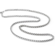 The Originals Erkek 316L Çelik Zincir Kolye 60 cm 3 mm Genişlik