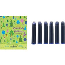 Scrikss Kartuş Dolma Kalem Kartuşu 6'lı Paket Mavi... +1 Parça Fırsat Seti