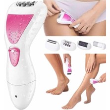 Renklime Profesyonel 4in1 Çok Amaçlı Epilasyon Aleti Şarjlı Pratik Taşınabilir