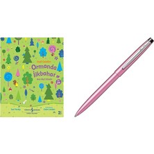 Scrikss F108 Tükenmez Kalem, Kapaktan Basmalı Mekanizma, Pem... +1 Parça Fırsat Seti