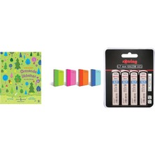 Faber-Castell Pp Kapak Bicolor Spiralli 120 Yp Düz... +2 Parça Fırsat Seti