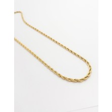 The Originals Çelik Burgu Gold Renk Kolye 60 cm 3 mm