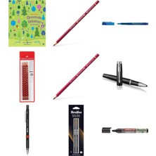 Faber-Castell Renkli Kalem Polychromos, Koyu Kırmızı... +8 Parça Fırsat Seti