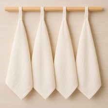 Tly Home Textiles 4'lü Müslin Kurulama Bezi