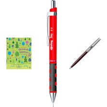 Rotring Tikky Versatil, Uçlu Kalem 0.5 Mm, Kırmızı... +2 Parça Fırsat Seti