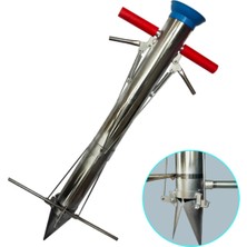 Normadia Hızlı ve Kolay Fide Dikme Makinesi, Çift Saplı, Pratik Bahçe Aleti