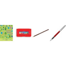 Faber-Castell Altıgen Pastel Boya, 12 Renk, Plastik Kutu, Yu... +3 Parça Fırsat Seti