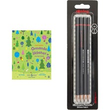 Rotring 2b Sınav Kalemi, 4'lü Paket... +1 Parça Fırsat Seti