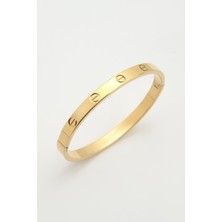 The Originals Kadın Çelik Kelepçe Bileklik Gold Renk