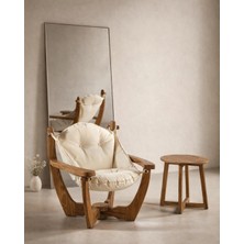Divona Home Relax Rahat Ahşap Bahçe Koltuğu