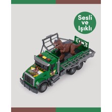 Let's Be Child Sesli ve Işıklı Dinozor Kurtarma Kamyonu