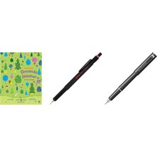 Rotring 800+ Iki Fonksiyonlu Mekanik Gizli Uçlu Kurşun Kalem... +2 Parça Fırsat Seti
