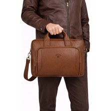 Derise Club Taba Renk Evrak ve Laptop Çantası 15,6 Inç