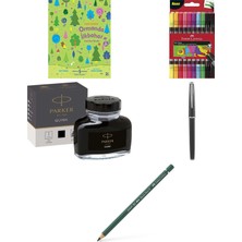 Faber-Castell Çift Uçlu Neon Keçeli Kalem, 10 Renk, Ince ve ... +4 Parça Fırsat Seti