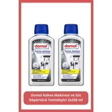 Domol Kahve Makinesi ve Süt Köpürtücü Temizleyici 2X250 ml
