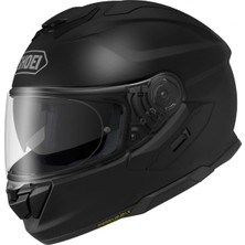 Shoei Gt-Aır 3 Mat Siyah Kapalı Kask Kompozit Fiber Malzeme ile Tam Yüz Koruma M Beden