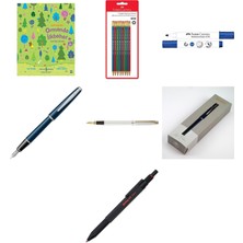 Faber-Castell Kurşun Kalem 8'li, Silgili... +6 Parça Fırsat Seti