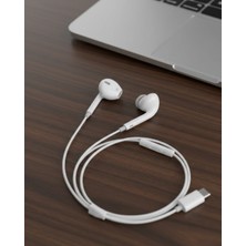 UMD Tekno Type C Uyumlu Mikrofonlu Kulak Içi Kulaklık Konforlu Tasarım Uygun