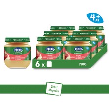 Hero Baby Organik Elma Püresi Kavanoz Mama 120g x6