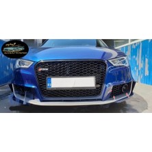 S57 Garaj Audi A3 8V Rs3 Tampon Için (2013-2016) Sis Farı Çerçevesi (Sol Şöfor Tarafı)