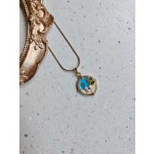 The Originals Kadın Çelik Incili Colours Sanat Kolye