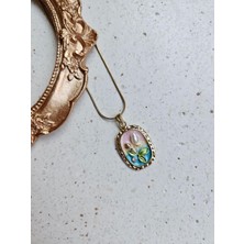 The Originals Kadın Çelik Incili Colours Sanat Kolye