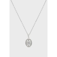 The Originals Zirkon Yuvarlak Figürlü Kolye 45 cm