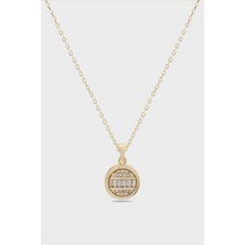 The Originals Zirkon Yuvarlak Model Kolye 45 cm