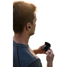 UMD Tekno Açık Tasarım Kablosuz Bluetooth Spor Kulaklık LED Ekranlı Uygun