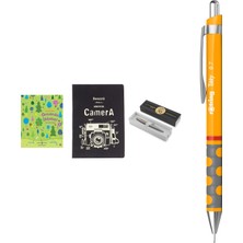 Notelook Scrikss Tekstil Kapak Çizgili Defter B5 Beyaz... +3 Parça Fırsat Seti