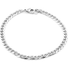 The Originals Erkek 316L Çelik Zincir Bileklik 19 cm 6 mm Genişlik