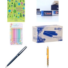 Faber-Castell Beyaz Silgi, 20’li, Kurşun Kalem Izlerini Kola... +5 Parça Fırsat Seti