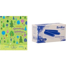 Scrikss Kartuş Dolma Kalem Kartuşu 6'lı Blister 10'lu Paket ... +1 Parça Fırsat Seti