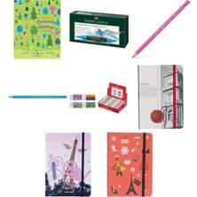 Faber-Castell Albrecht Dürer Suluboya Markör Seti 5’li, Çift... +7 Parça Fırsat Seti